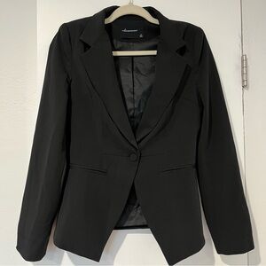 Olivaceous Black Women's Blazer Jacket Size M